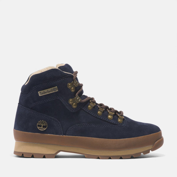 Chaussure De Randonnée Euro Hiker Timberland c. f. Stead Indigo Suede Pour Homme En Bleu Foncé Bleu